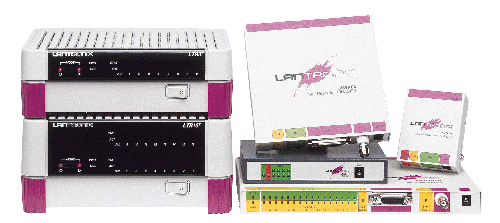 Familia de Concentradores Ethernet de par trenzado de LANTRONIX