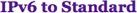 Logo: IPv6 to Standard